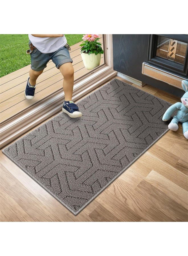 EBREEZZ Heavy-Duty Non-Slip Indoor Entrance Mat – Dirt Trapping Door Rug - Image 1